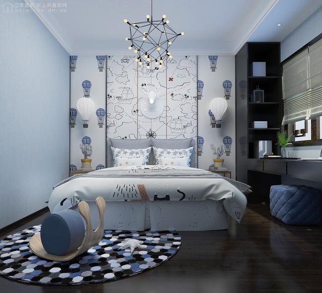 帶中式小院的農村住宅戶型圖，住進去肯定很愜意