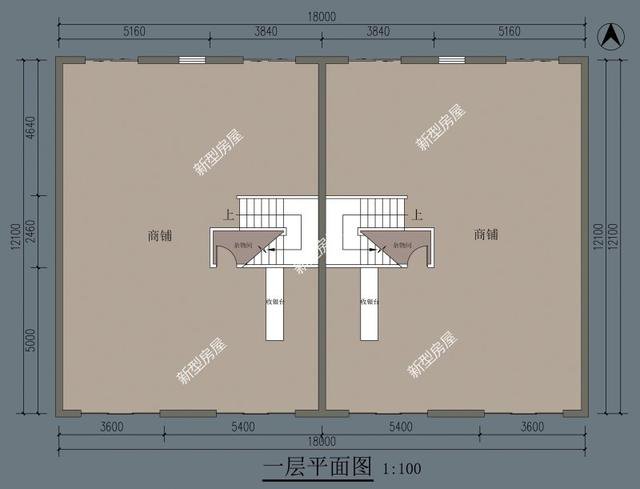 新農(nóng)村臨街自建房戶型，帶商鋪的別墅設(shè)計(jì)更實(shí)用