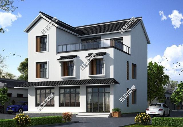 新農(nóng)村臨街自建房戶型，帶商鋪的別墅設(shè)計(jì)更實(shí)用