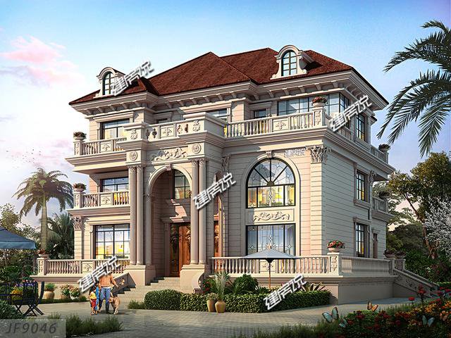 氣派豪華的幾套別墅圖片，誰還敢說農(nóng)村跟不上城市的潮流