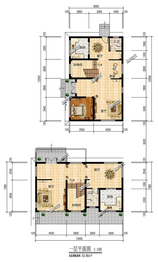 氣派豪華的幾套別墅圖片，誰還敢說農(nóng)村跟不上城市的潮流