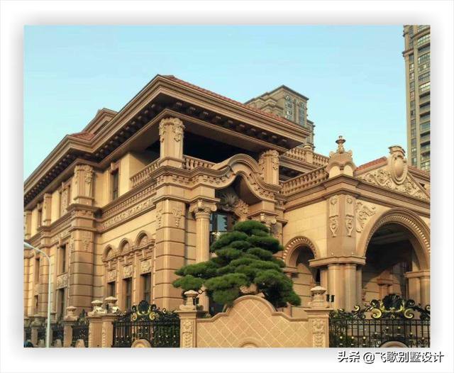 幾十款純歐式別墅完工實(shí)景圖照片，每一款都豪華高端