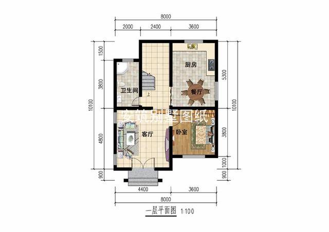8*10米農村自建房子戶型圖，在農村這樣設計比較適合