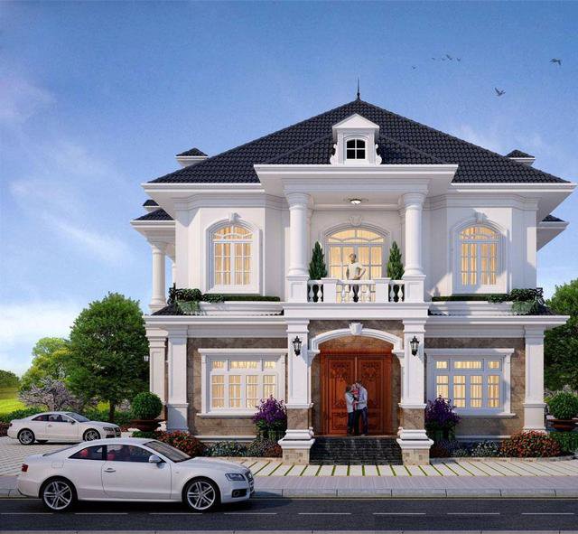 城堡類型的住房圖片，隨便建一棟就是全村最豪別墅