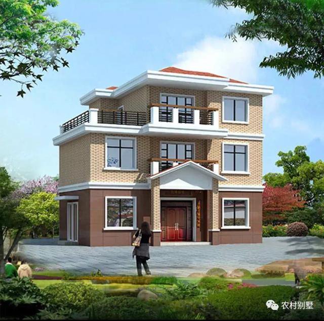 5個造價低的農村住宅戶型圖，占地百平左右