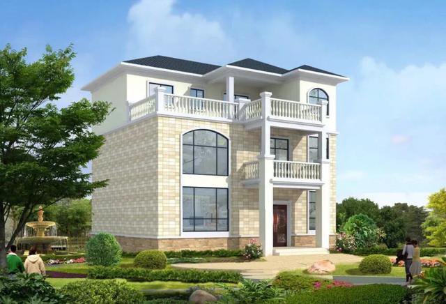 5個造價低的農村住宅戶型圖，占地百平左右