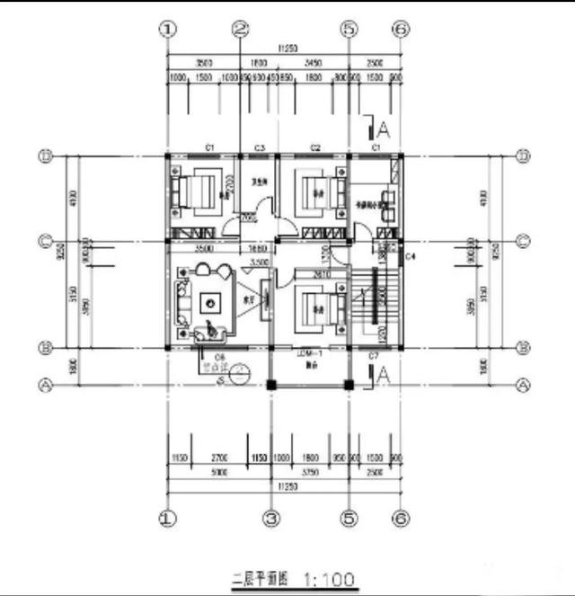 5個造價低的農村住宅戶型圖，占地百平左右