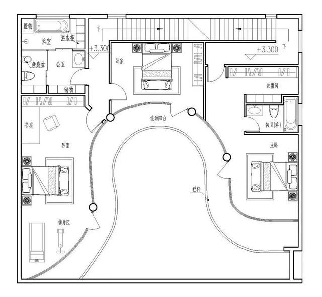 4套帶小院子的農村住宅戶型圖，2款傳統，2款時尚