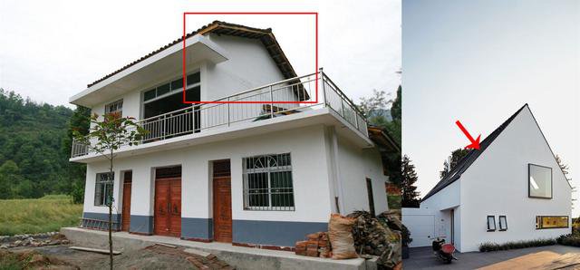 國外屋頂下沉式的農村自建房，超薄，好看時尚