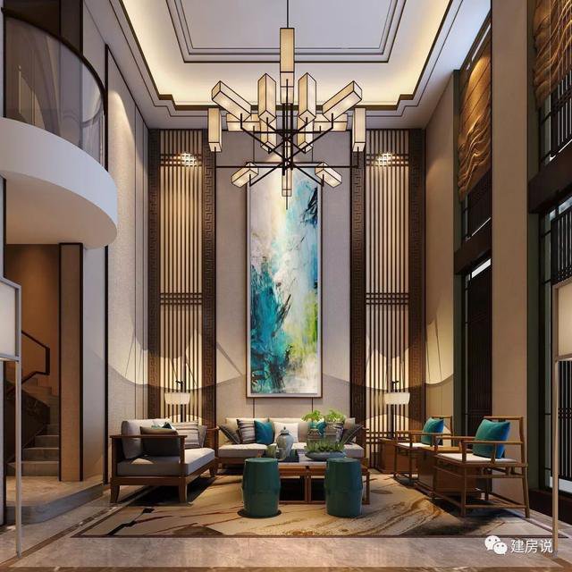 占地123平新中式農村房子設計方案圖，住在里面睡覺到能笑醒