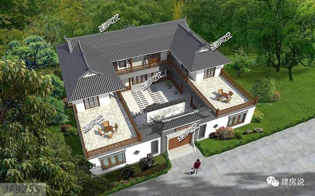 30款中式四合院效果圖外觀圖片大全，可私人定制圖紙