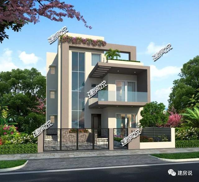 20款現(xiàn)代風(fēng)格自建房圖片大全，實(shí)景照片更好看