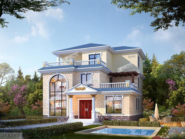 精選3款鄉(xiāng)村3層的歐式民宿戶型圖，設(shè)計(jì)的很實(shí)用