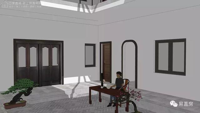 農村自建二層養老住宅戶型圖，比買房便宜多了