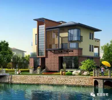 9款很美的別墅外觀圖片，第8款實景圖更好看