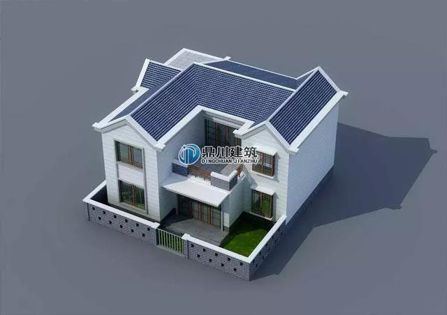 24萬建二層帶小院新民居，附完工和室內裝飾圖