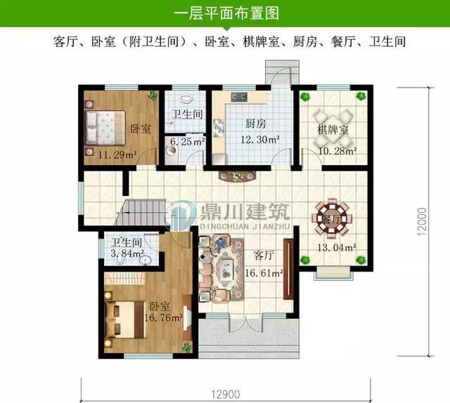 24萬建二層帶小院新民居，附完工和室內裝飾圖