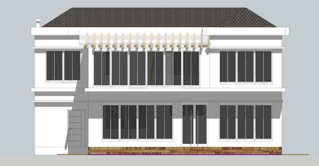 安徽老家自建農村二層住宅戶型圖，帶小院，享受愜意生活
