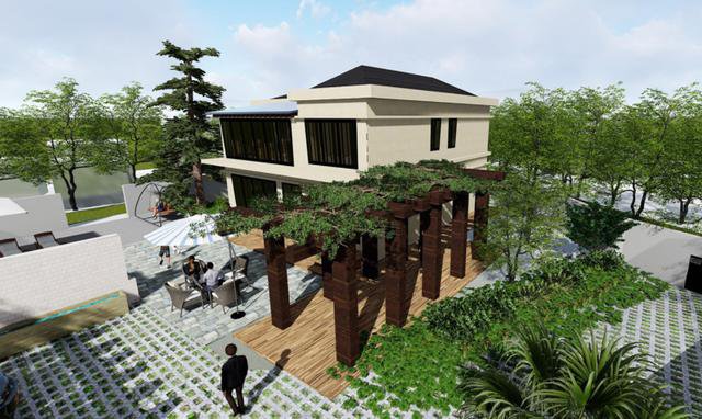 安徽老家自建農村二層住宅戶型圖，帶小院，享受愜意生活