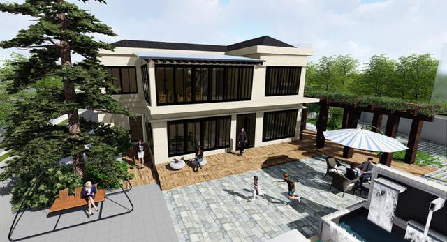 安徽老家自建農村二層住宅戶型圖，帶小院，享受愜意生活