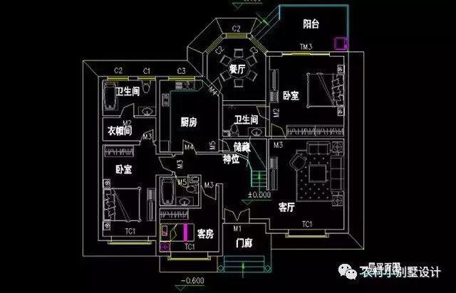 8款經濟實用的農村自建房戶型圖任你選，主體21萬左右