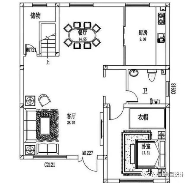 8款經濟實用的農村自建房戶型圖任你選，主體21萬左右