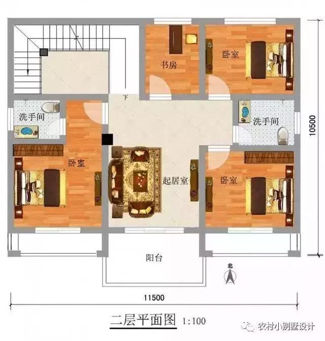 8款經濟實用的農村自建房戶型圖任你選，主體21萬左右