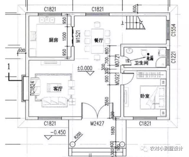 8款經濟實用的農村自建房戶型圖任你選，主體21萬左右