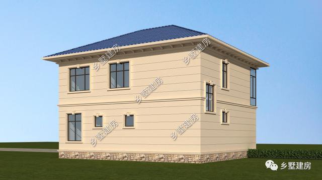 簡易二層房戶型設計方案圖，建一棟漂亮的二層別墅