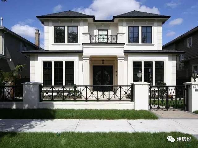 幾十棟漂亮鄉村別墅實景照片圖，一棟比一棟漂亮