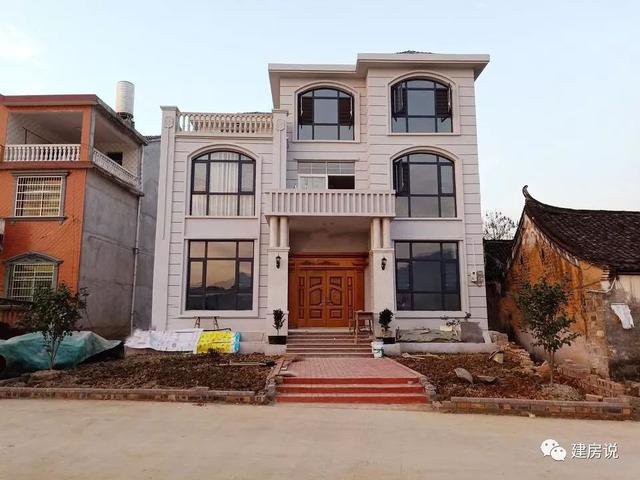 幾十棟漂亮鄉村別墅實景照片圖，一棟比一棟漂亮