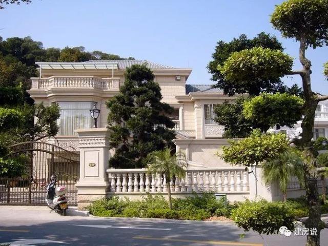 幾十棟漂亮鄉村別墅實景照片圖，一棟比一棟漂亮