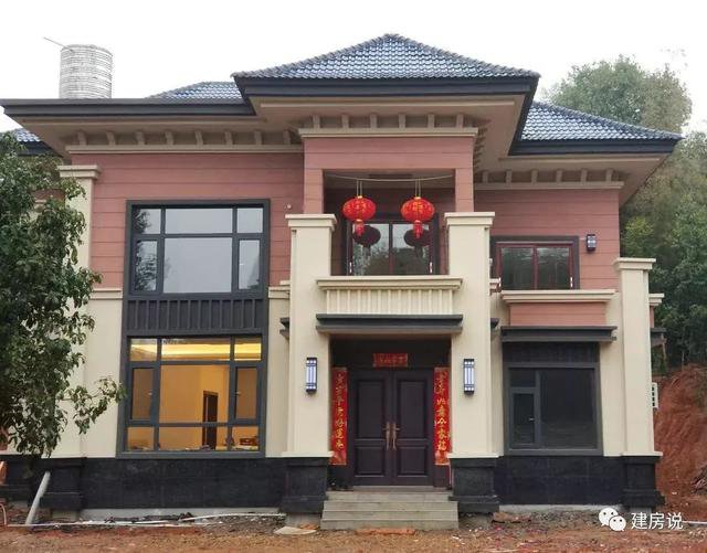 幾十棟漂亮鄉村別墅實景照片圖，一棟比一棟漂亮