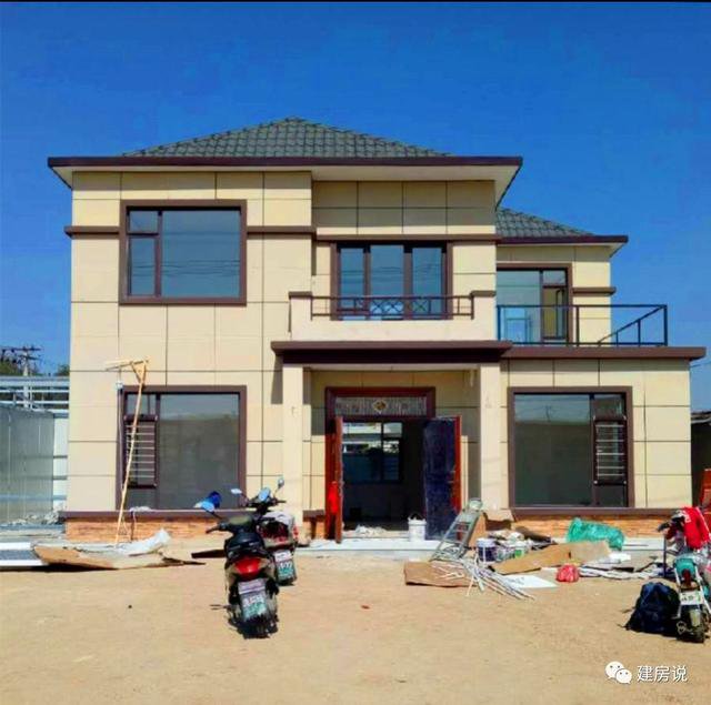 幾十棟漂亮鄉村別墅實景照片圖，一棟比一棟漂亮