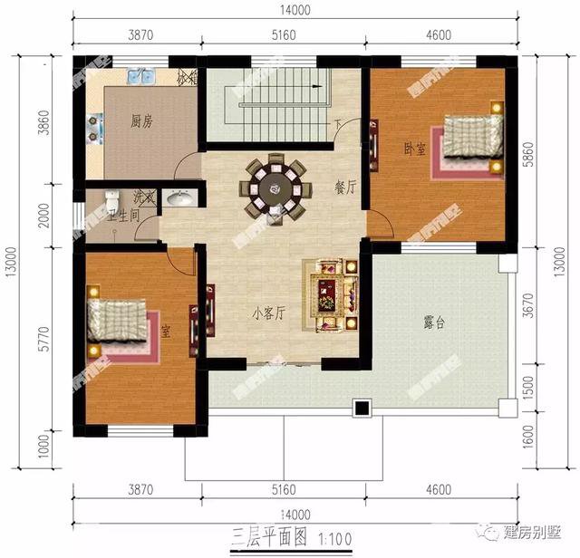 2棟一屋能住多戶的農村別墅，第一棟還帶商鋪，第二棟可住三兄弟