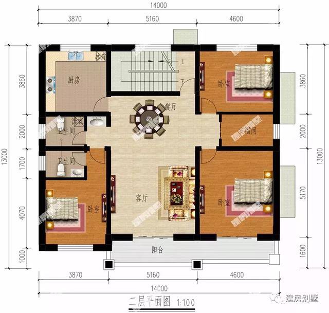 2棟一屋能住多戶的農村別墅，第一棟還帶商鋪，第二棟可住三兄弟