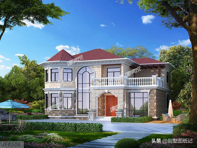 10款適合小宅基地建房的自建房圖片，小宅基地也能建好看的房