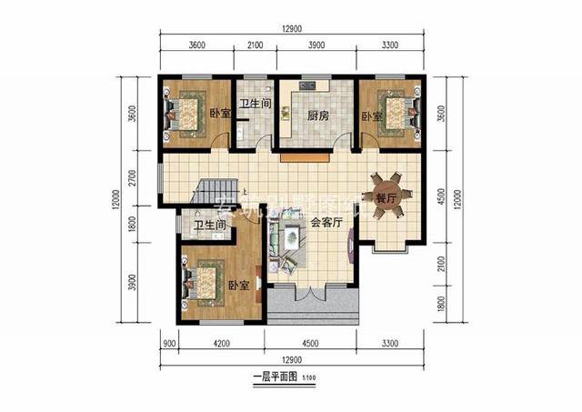 12乘12米二層精致中式坡屋頂住宅方案，氣質十足