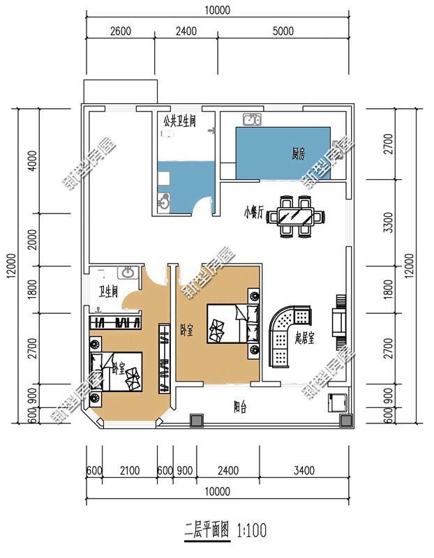 造價20萬起5套自建房戶型圖，這才是農村住宅應該的樣子
