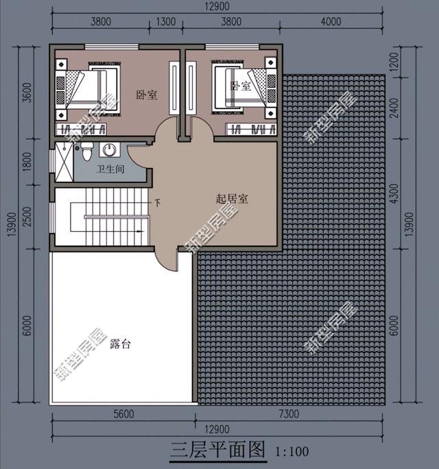 造價20萬起5套自建房戶型圖，這才是農村住宅應該的樣子