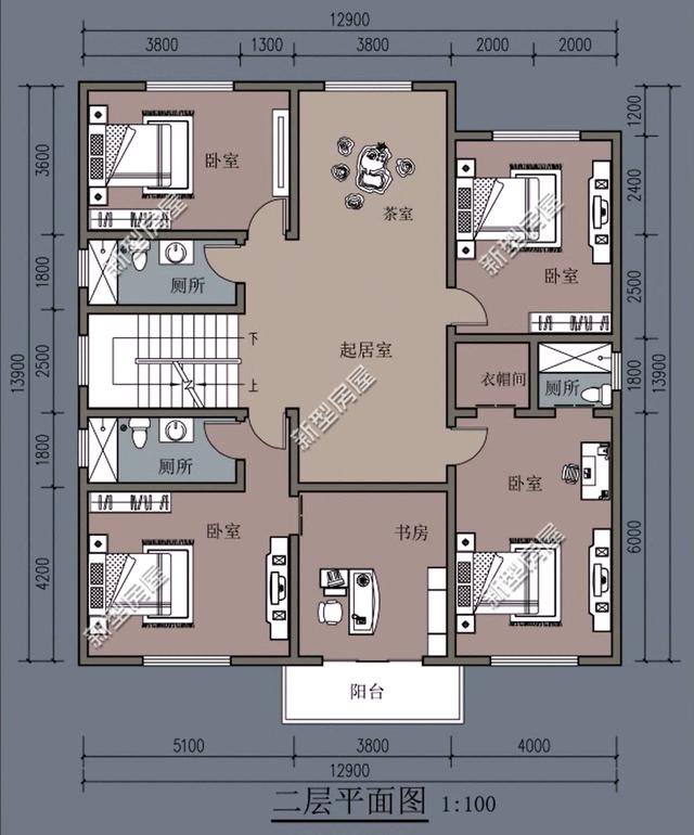 造價20萬起5套自建房戶型圖，這才是農村住宅應該的樣子
