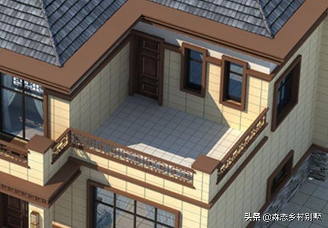 占地110㎡二層新中式別墅戶型設計圖，這款方案火爆全國