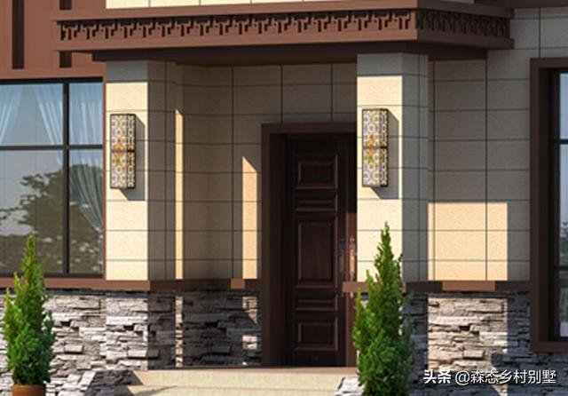 占地110㎡二層新中式別墅戶型設計圖，這款方案火爆全國