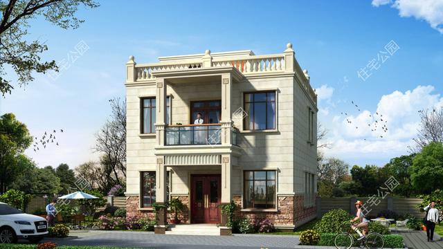 10套小戶型精致簡約的農村自建房方案戶型圖，適合小宅基地