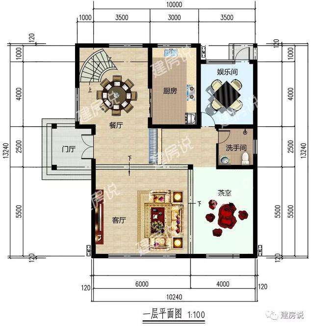 幾棟徽派的農(nóng)村中式住宅外觀圖片及戶型設(shè)計(jì)圖，喜歡徽派的收藏了