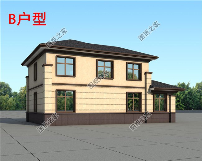 農(nóng)村中式二層別墅設(shè)計圖