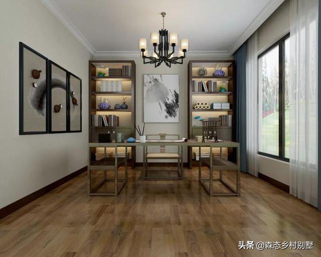 占地100平三層簡歐小戶型別墅戶型圖，小宅基地建房也可以很氣派