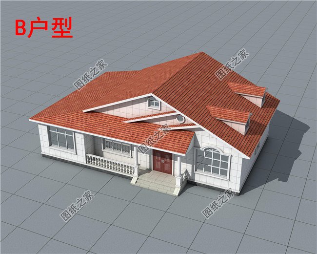 實用農村10萬一層小別墅戶型圖及圖紙