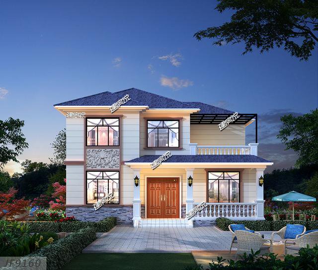 3款20幾萬(wàn)的自建房圖，太漂亮了，十里八鄉(xiāng)都來(lái)問(wèn)你要圖紙建房