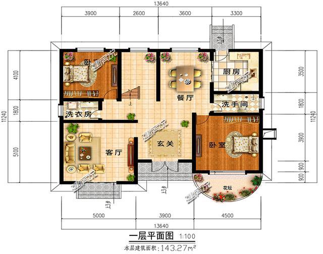 3款20幾萬(wàn)的自建房圖，太漂亮了，十里八鄉(xiāng)都來(lái)問(wèn)你要圖紙建房
